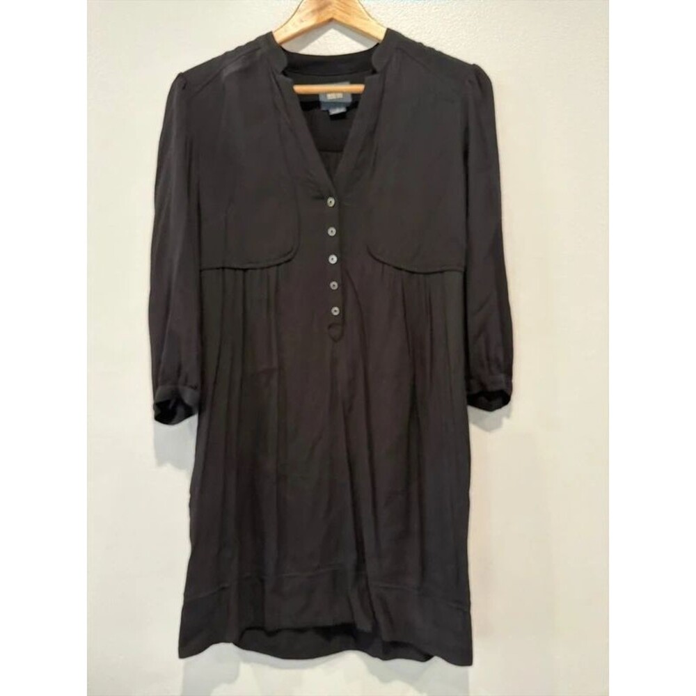 Maeve Long sleeve Black Mid Dress Size 2